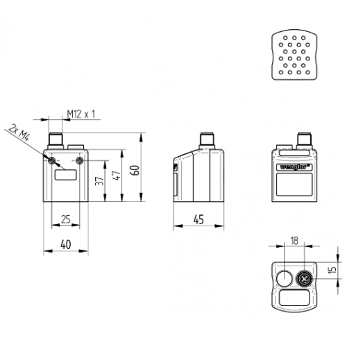 ZFSU08-01 LED osvetlenie pre kamery